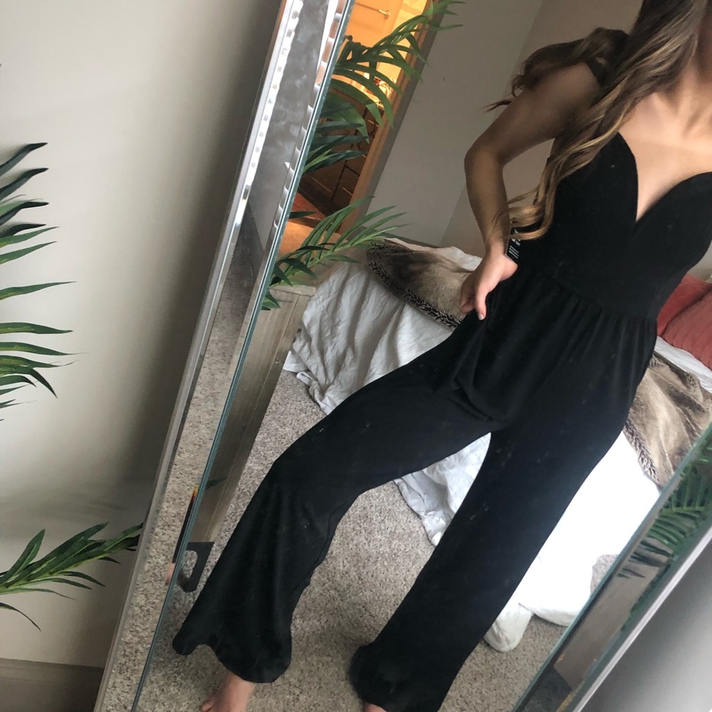 Express Black Jumpsuit NWT